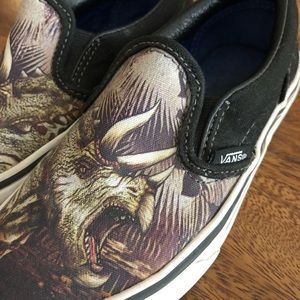 Kids Dinosaur Vans